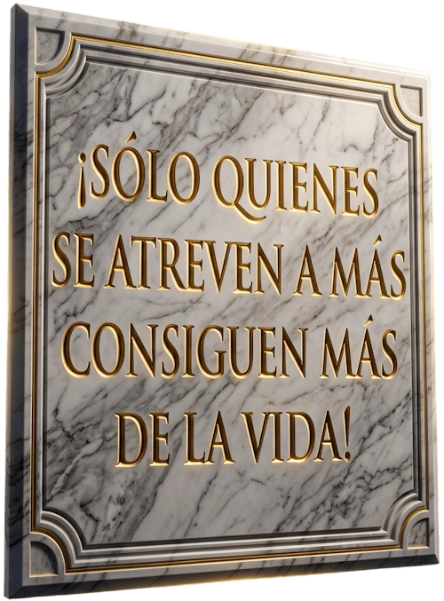 Sólo quienes se atreven a más